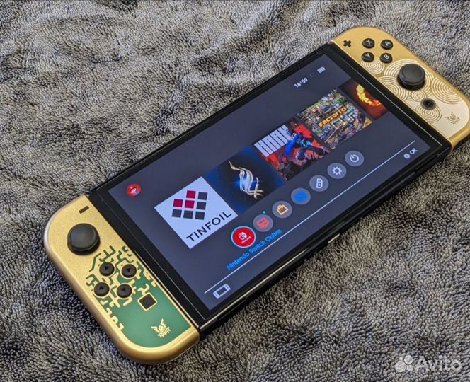 Nintendo switch oled zelda edition прошитая