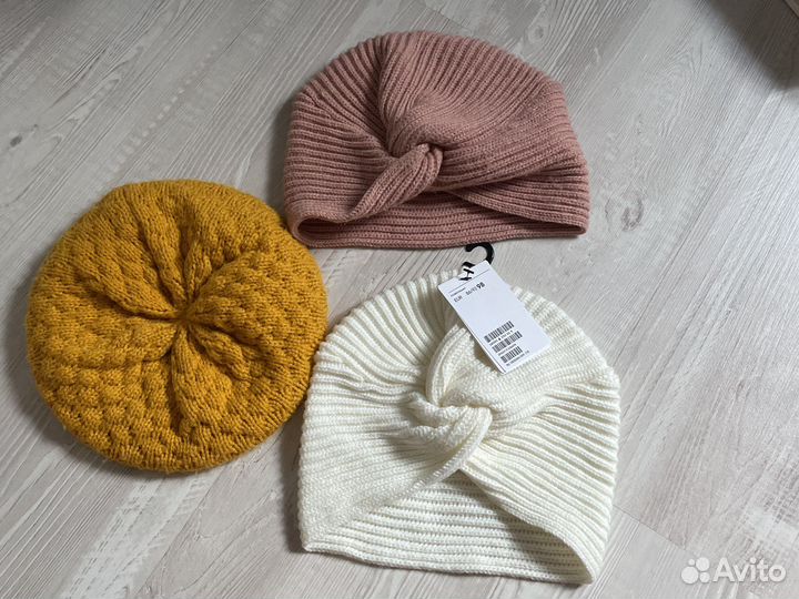 Шапка для девочки(берет,чалма,челма,тюрбан )hm