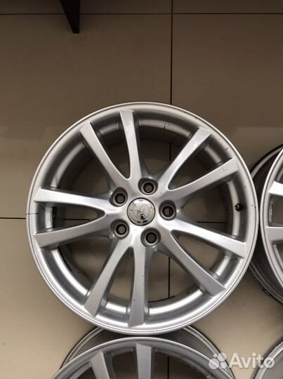 Литые диски r17 5x114 3 toyota бу