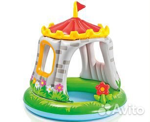 Бассейн детский надувной замок