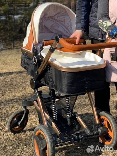 Коляска 3 в 1 с автолюлькой
