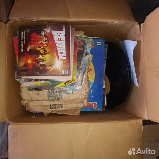 Виниловые пластинки СССР