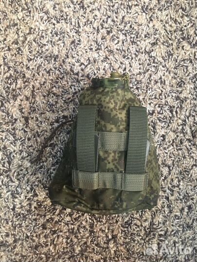 Фляжка армейская в чехле ратника