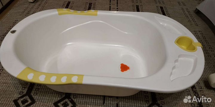 Ванночка с горкой и ковшиком