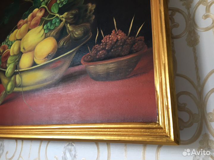 Картина маслом на холсте натюрморт