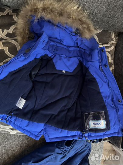 Детский зимний комбинезон на мальчика