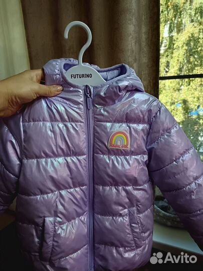 Куртка осенняя для девочки 92