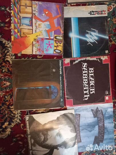 Виниловые пластинки СССР