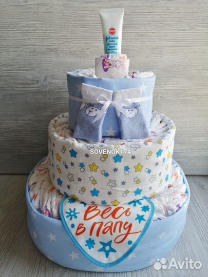 Торты из подгузников