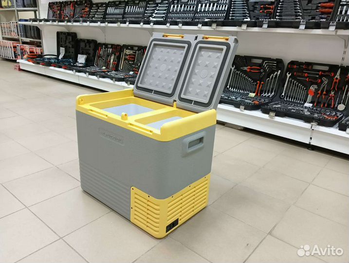 Автохолодильник двухкамерный фреоновый 55 литров