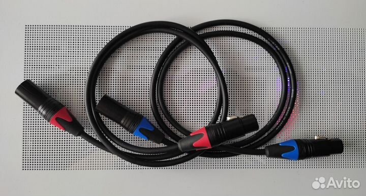 Балансные кабели пара Canare XLR-XLR