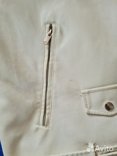 Кожаная куртка косуха (эко) 44-46-48