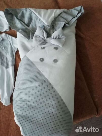 Конверт одеяло на выписку