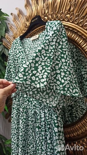Платье 48-50 шелк raion miu miu