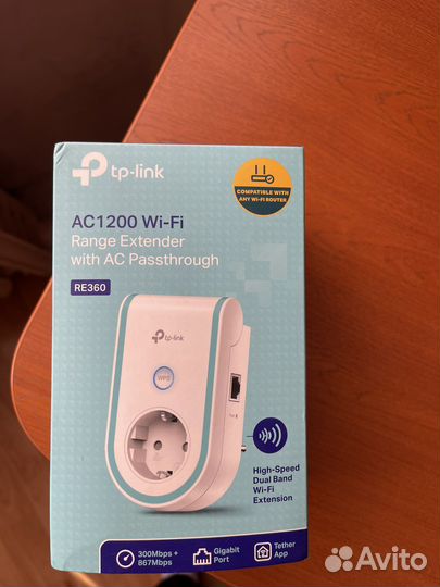 Wifi усилитель репитер tp link re 360