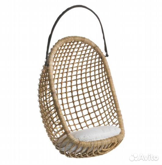 Подвесное кресло из ротанга с подушкой Swing - AM