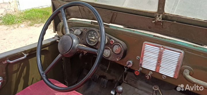ГАЗ 69 2.1 МТ, 1962, 25 656 км