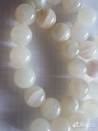 Бусины для рукоделия Оникс натуральный