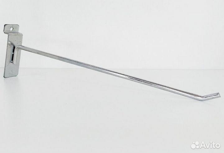Крючок 30см на экономпанель хром
