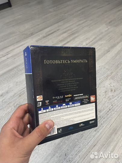 Dark souls trilogy ps4 (3 диска)