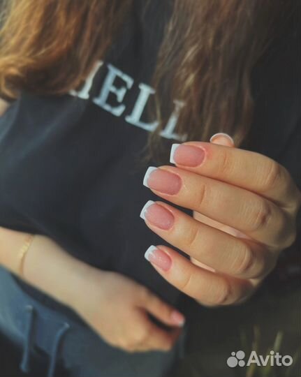 Маникюр на дому наращивание