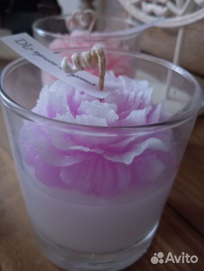 Интерьерные свечи ручной работы