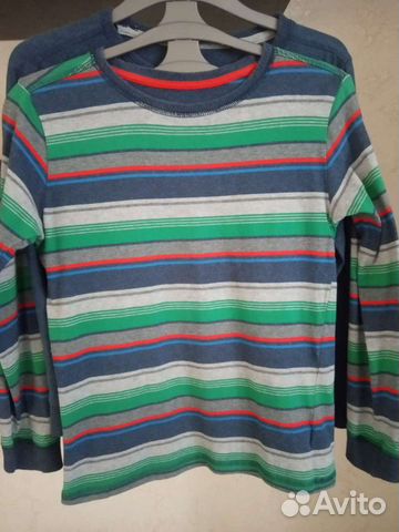 Футболки Mothercare (2шт) с длинным рукавом р.140