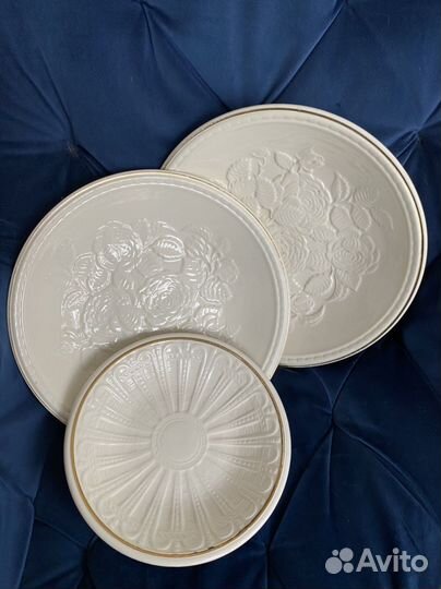 Белое блюдо тарелка зик