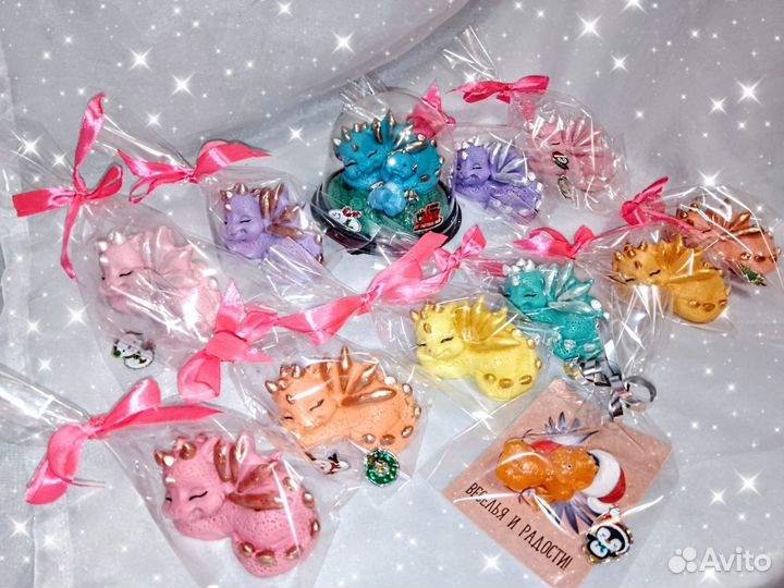 Мыло ручной работы. Дракон