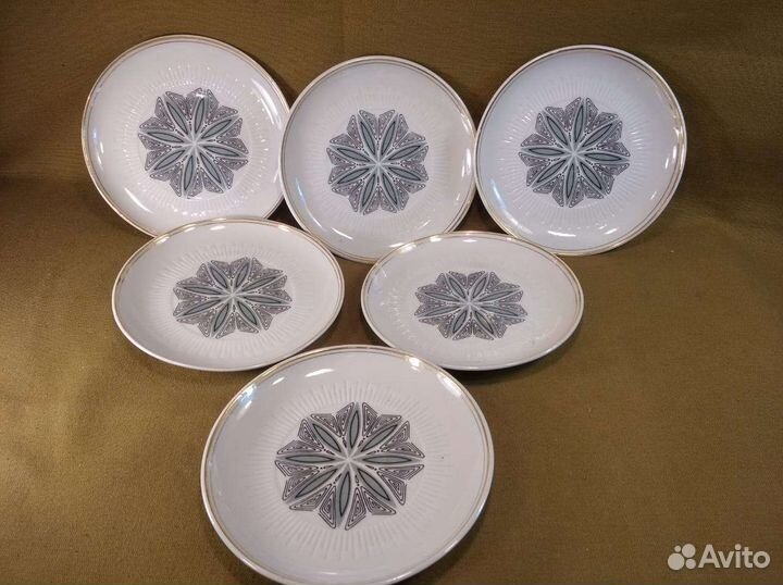 Чайный сервиз Солнышко Рига СССР винтаж