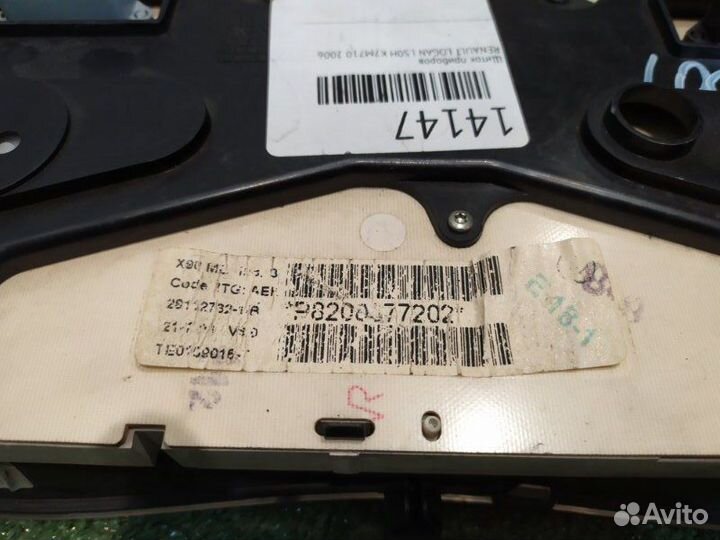 Щиток приборов Renault Logan LS0H K7M710 2006