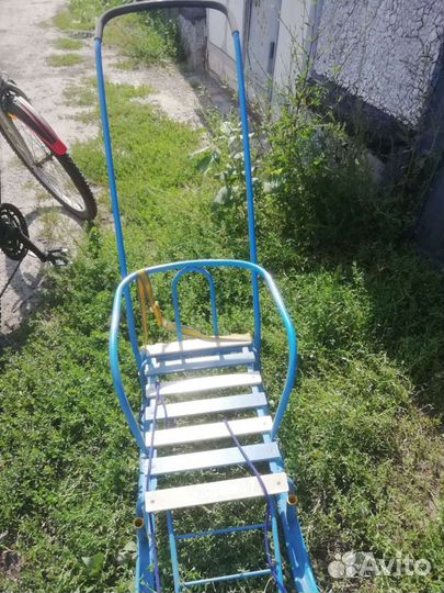 Сани коляска детские