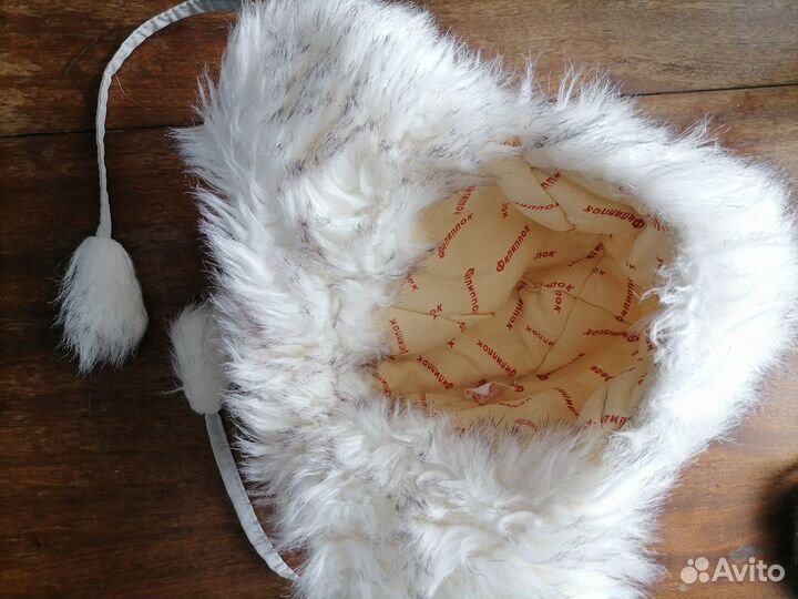 Шапка меховая детская зимняя