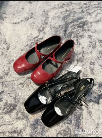 Балетки под zara мери джейн