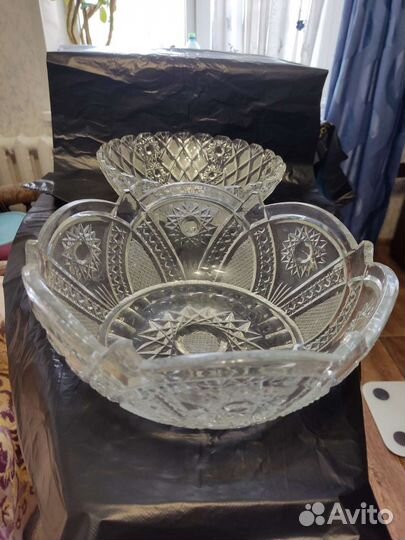 Хрустальные стаканы СССР