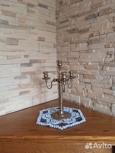 Подсвечник бронза СССР