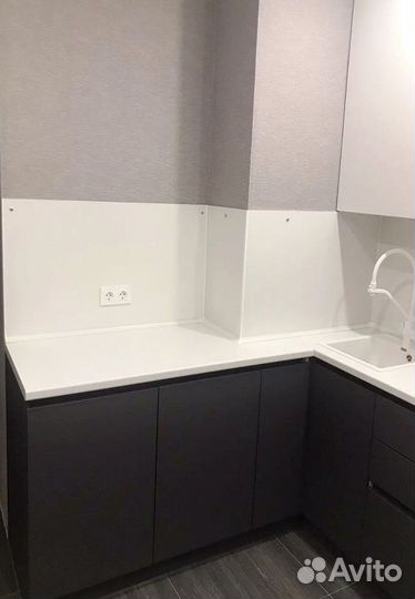 Кухонный гарнитур угловой на заказ от фабрики