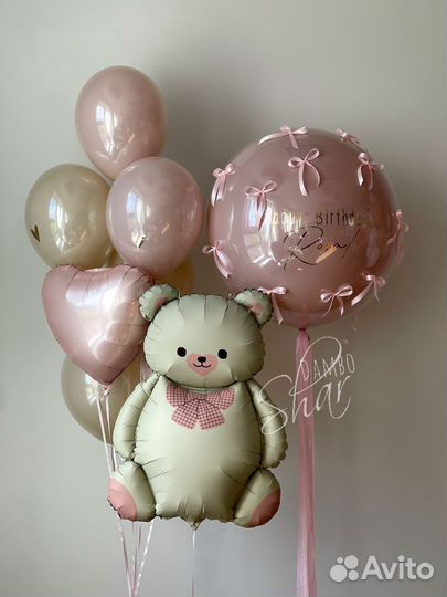 Воздушные Шары и гелиевые шарики на выписку