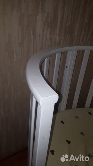 Детская круглая кроватка 10 в 1