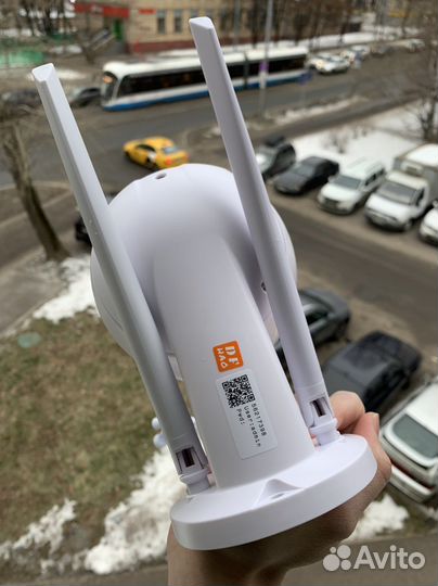 Поворотная 4G камера видеонаблюдения с сим картой