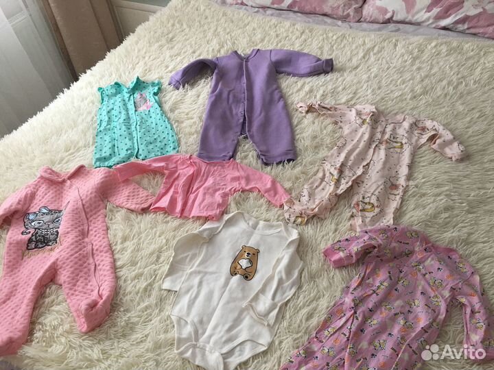 Вещи пакетом на девочку