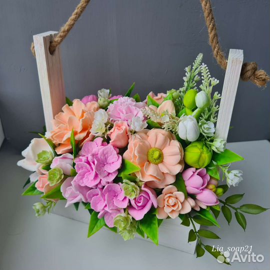 Букет из мыла