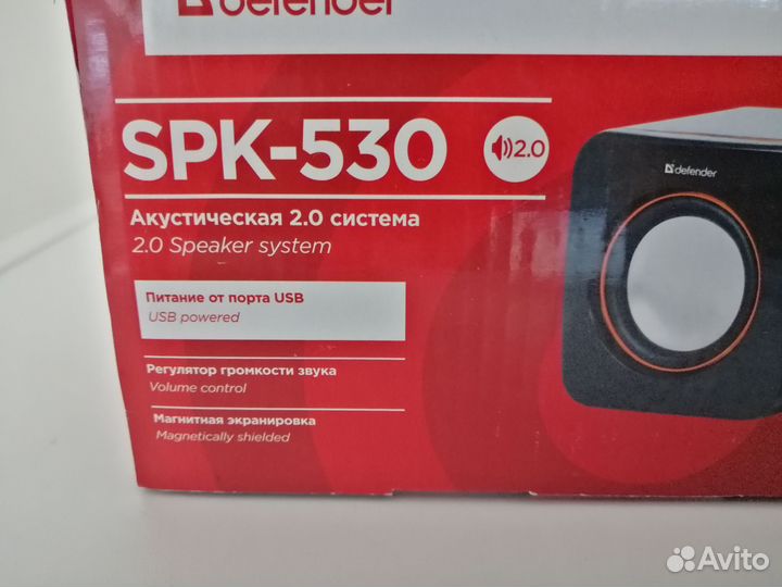 Акустическая 2.0 система Defender SPK-530, 4 Вт