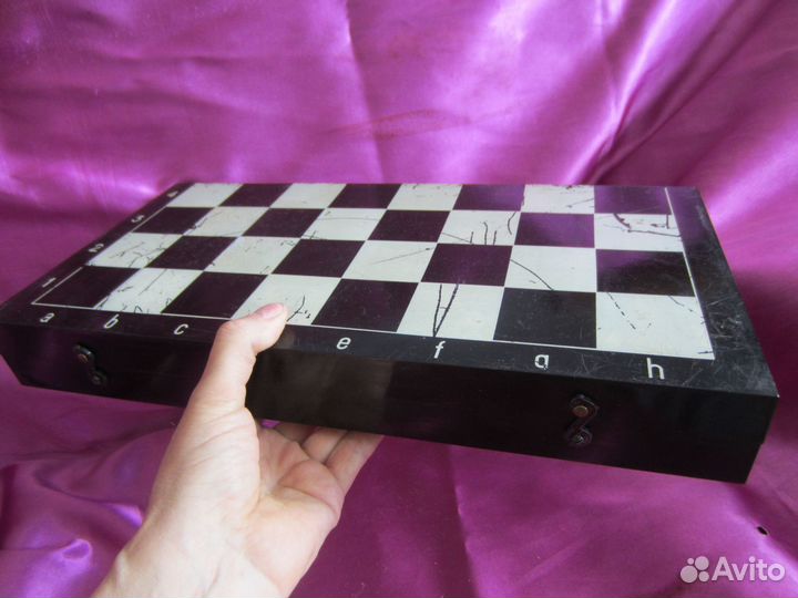 Шахматы + доска-коробка СССР