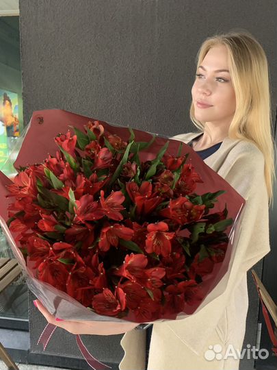 Альстромерия Букет альстромерий с доставкой