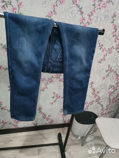 Джинсы на мальчика, утеплённые