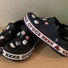 Crocs сабо kaws р39/40(25,5см)