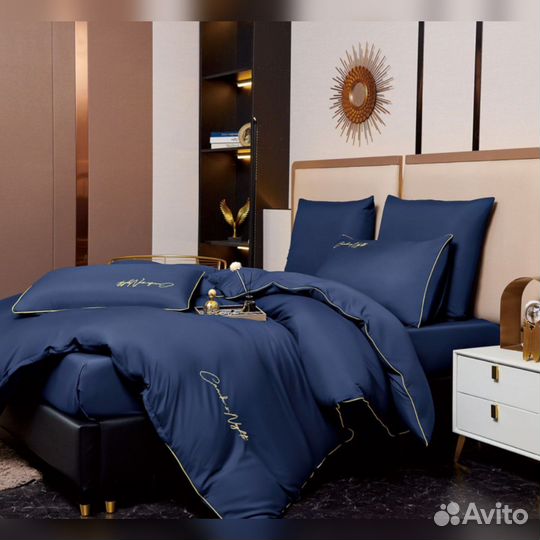 Комплект постельного белья сатин евро