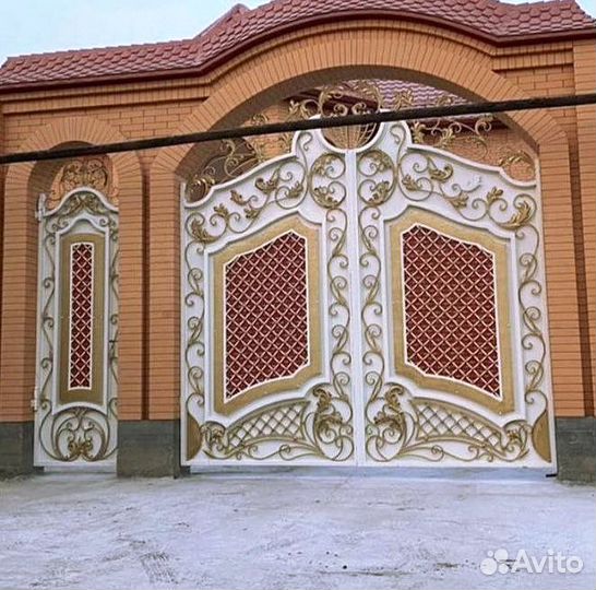 Кованые ворота