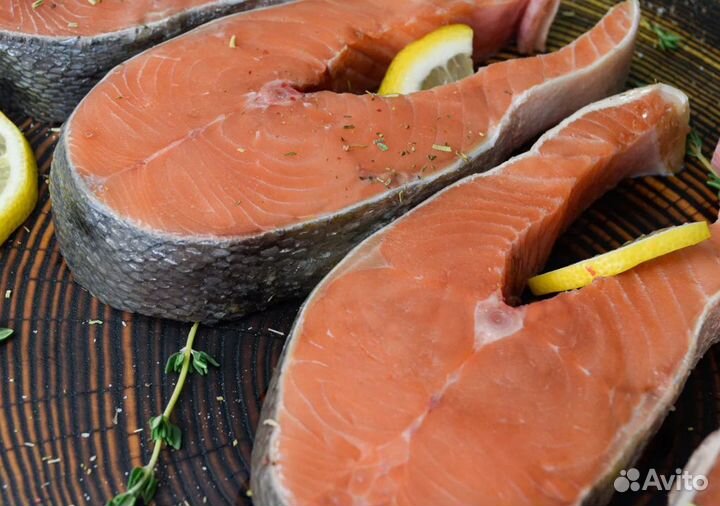 Стейки кижуч опт